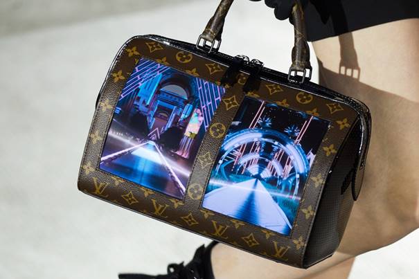 louis vuitton's flexible OLED screen bags are the future of fashion