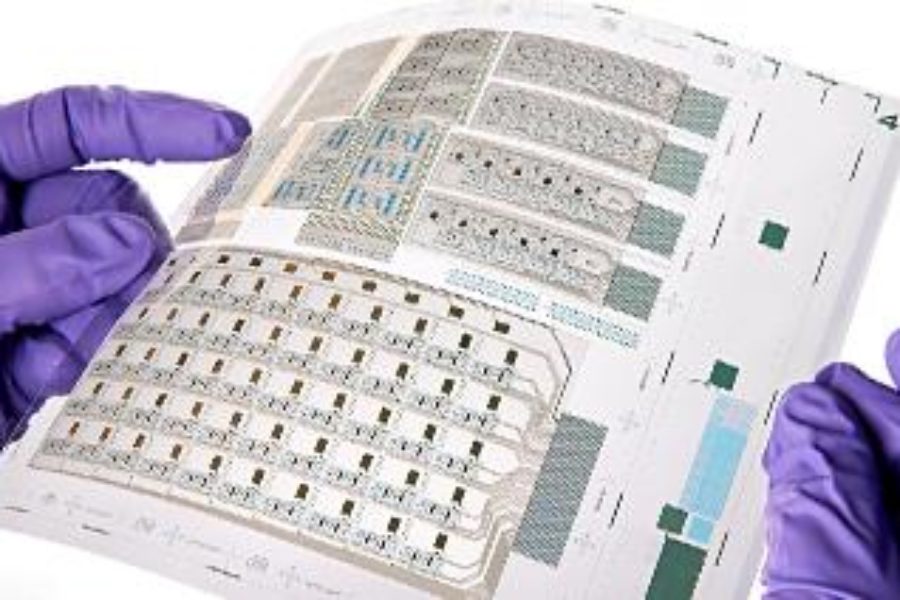 Printed transistors scale up to system prototypes